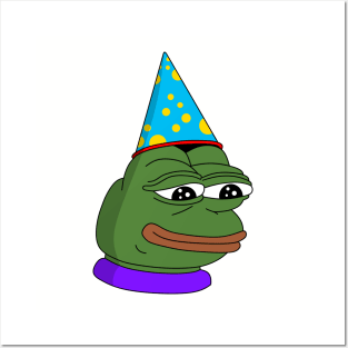 FeelsBirthdayMan Posters and Art